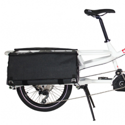 ANZOME Panier vélo arrière, Panier vélo pour Cartable avec Couvercle de  Panier imperméable & Filet à Bagages Panier de vélo pour Le Grand arrière