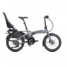 Vélo électrique pliant Tern Vektron P7i siège bébé