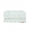 Coussin pour banc vélo cargo Babboe City / Mini / Carve blanc/bleu