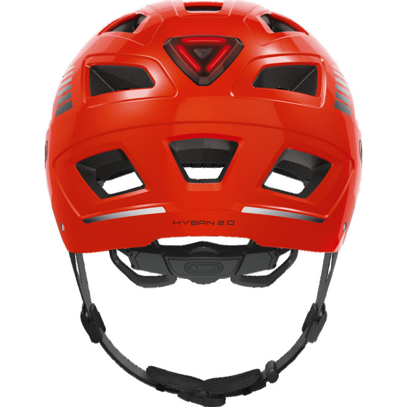 Casque vélo ville Abus Hyban 2.0 LED - Cyclable