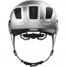 Casque vélo Abus Hyban 2.0 Signal argent avant