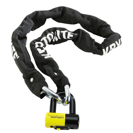 Antivol chaîne Kryptonite New York Legend Chain 1515 & New York Disc Lock