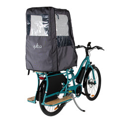 La bâche de protection pour vélo cargo Babboe dispo sur Cyclable.com