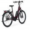 Vélo de ville électrique Kalkhoff Image 1.B Advance rouge arrière