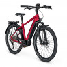 VTC électrique Kalkhoff Endeavour 5.B Move+ rouge/noir diamant avant