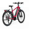VTC électrique Kalkhoff Endeavour 5.B Move+ rouge/noir diamant arrière