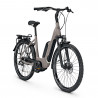 Vélo de randonnée électrique Kalkhoff Entice 1.B Move gris avant