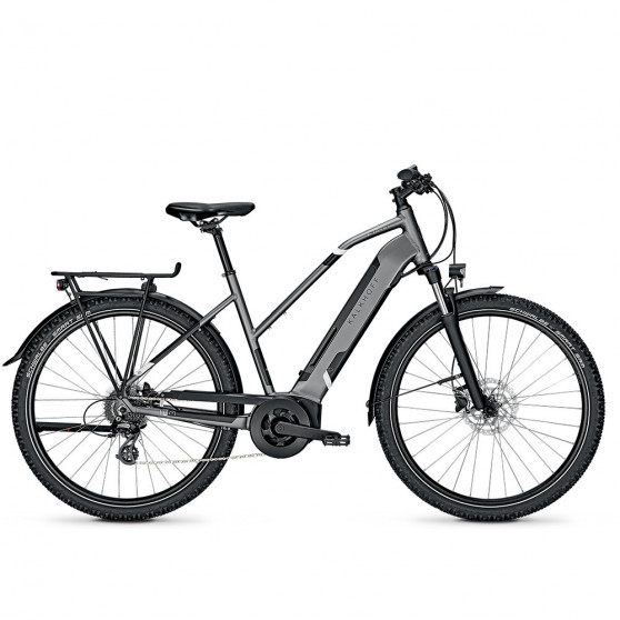 Vélo de randonnée électrique Kalkhoff Entice 3.B Move gris trapèze