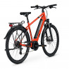 Vélo de randonnée électrique Kalkhoff Entice 3.B Move orange diamant arrière