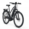 Vélo de randonnée électrique Kalkhoff Entice 3.B Advance gris trapèze avant