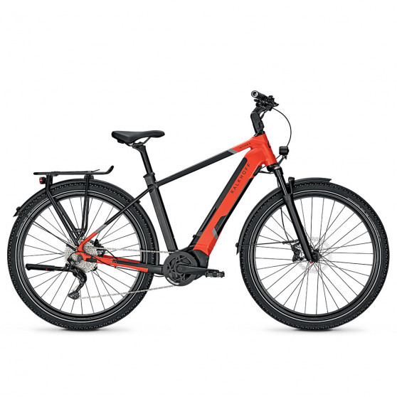 Vélo de randonnée électrique Kalkhoff Entice 5.B Move+ noir/orange diamant