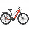 Vélo de randonnée électrique Kalkhoff Entice 5.B Move+ noir/orange trapèze