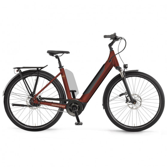 Vélo de ville électrique Winora Sinus N5f