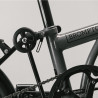 Vélo pliant Brompton P Line Urban noir guidon haut (4 vitesses)