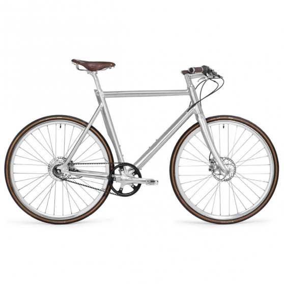 Vélo de ville Schindelhauer Ludwig XIV argent