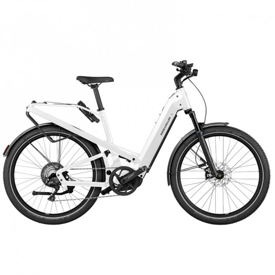Vélo de ville électrique Riese & Müller Homage GT blanc