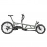 Vélo cargo électrique Riese & Müller Load 60 gris clair