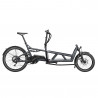 Vélo cargo électrique Riese & Müller Load 60 gris clair