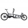 Vélo cargo électrique Riese & Müller Load 60 gris clair