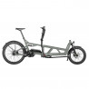 Vélo cargo électrique Riese & Müller Load 60 gris clair