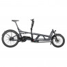 Vélo cargo électrique Riese & Müller Load 60 gris clair