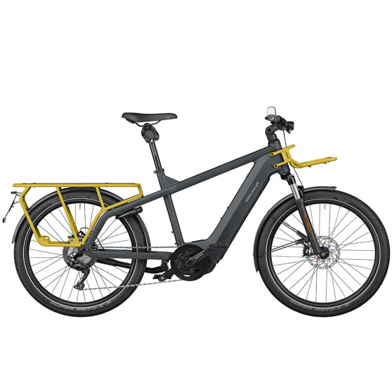 Riese & Müller Multicharger GT 750 HS gris/jaune diamant Deore XT