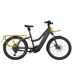 Riese & Müller Multicharger GT 750 HS gris/jaune trapèze Deore XT