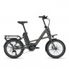 VTC électrique compact Kalkhoff Endeavour C+ Move gris