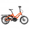 Vélo cargo électrique Tern HSD P10 orange