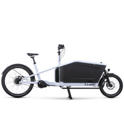 Vélo cargo électrique Cube Cargo Dual Hybrid 1000 blanc
