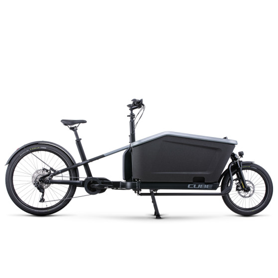 Vélo cargo électrique Cube Cargo Sport Dual Hybrid 1000 gris/noir