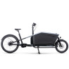 Vélo cargo électrique Cube Cargo Hybrid 500 gris/noir