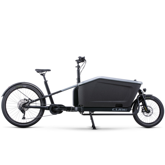 Vélo cargo électrique Cube Cargo Sport Hybrid 500 gris/noir