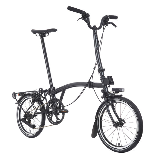 Vélo pliant Brompton P Line - Guidon H - 4 vitesses