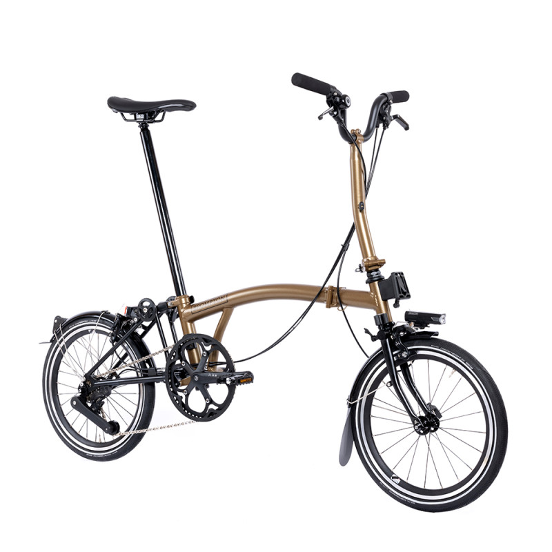 Aceoffix Protection Cadre Fibre Carbone 3M Pour Vélo Pliant Brompton – Protège-Chaîne & Fourche Arrière Ultra-Léger