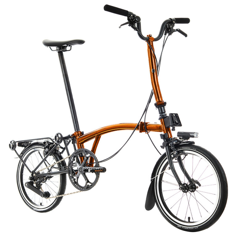 Velo pliant Brompton P Line Explore 12 vitesses Guidon H