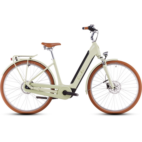 Vélo ville électrique Cube Ella Hybrid 500 gris