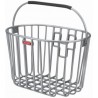 Panier de vélo avant guidon KlickFix Alumino Gris