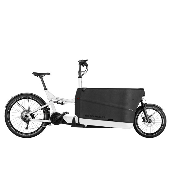 Vélo cargo électrique Riese & Müller Packster2 70 CT touring white