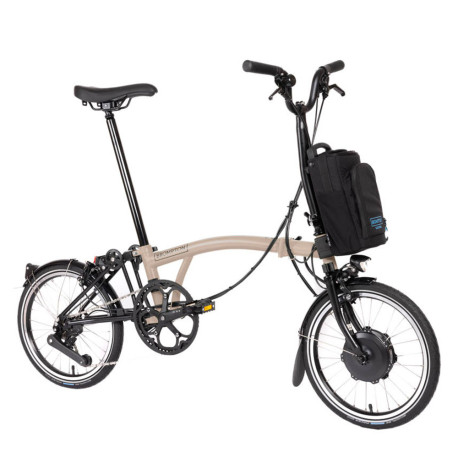 Vélo pliant électrique Brompton Electric C Line Urban 4V - Guidon M (2024-2025)