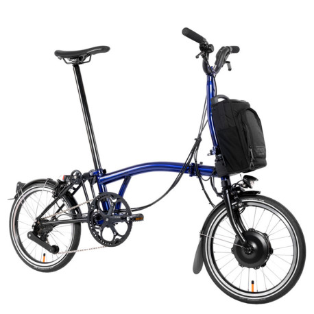 Vélo pliant électrique Brompton Electric P Line Urban 4V - Guidon M (2024-2025)