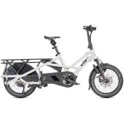 Vélo cargo électrique Tern GSD S10 blanc (2025)