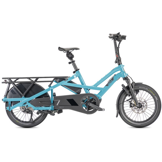 Vélo cargo électrique Tern GSD S10 bleu clair (2025)