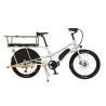 Vélo cargo électrique Yuba Kombi E5 orange