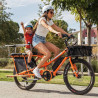 Vélo cargo électrique Yuba Kombi E5