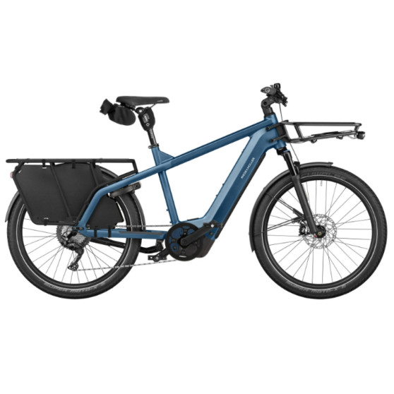 Vélo cargo électrique Riese & Müller Multicharger3 touring petrol/black
