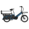 Vélo cargo électrique Riese & Müller Multitinker2 Family petrol/black