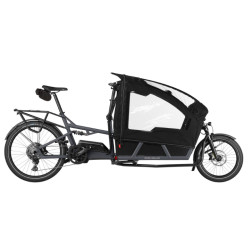 Vélo cargo électrique Riese & Müller Load4 75 EASY coal grey