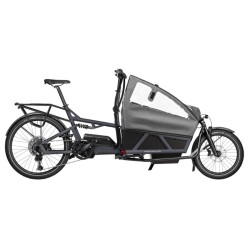Vélo cargo électrique Riese & Müller Load4 60 EASY coal grey