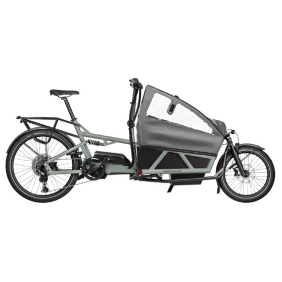 Vélo cargo électrique Riese & Müller Load4 60 EASY tundra grey